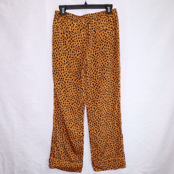 Joie Pants Womens Small Animal Print Pull On Lounge Wear Mob Wife Pockets New - Picture 14 of 14